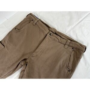 NWT Polar King Fleece Lined Relaxed Fit Shield Flex Tan Pant Men's 40x30